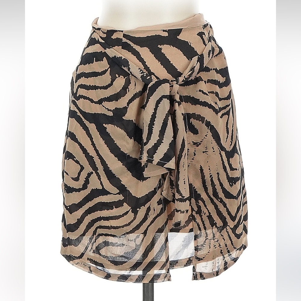 Superdown Animal Print Skirt